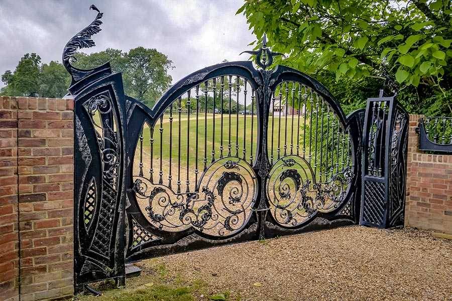 Wrought Iron Garden Gates