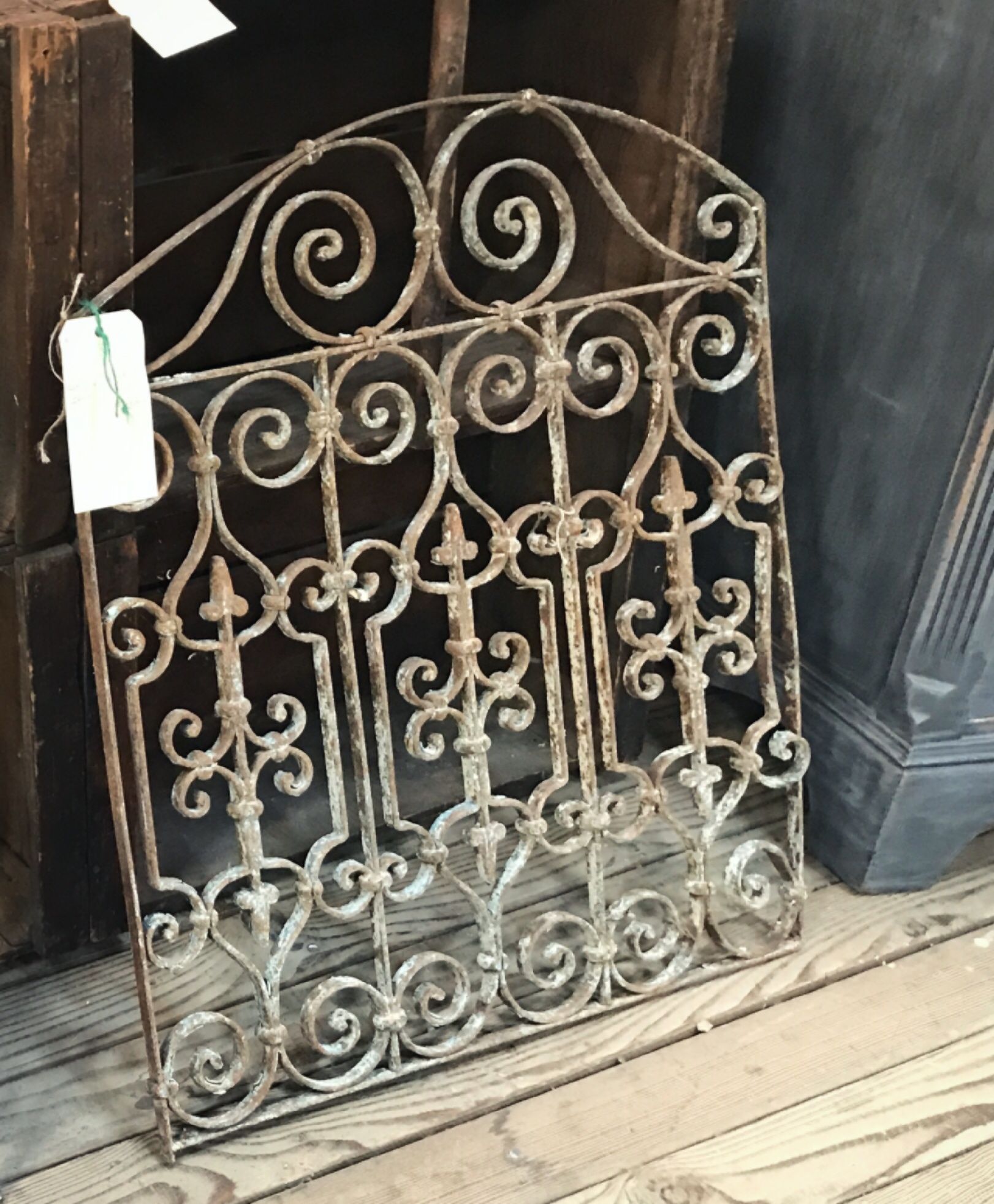 Chicken Design Antique Style Wrought