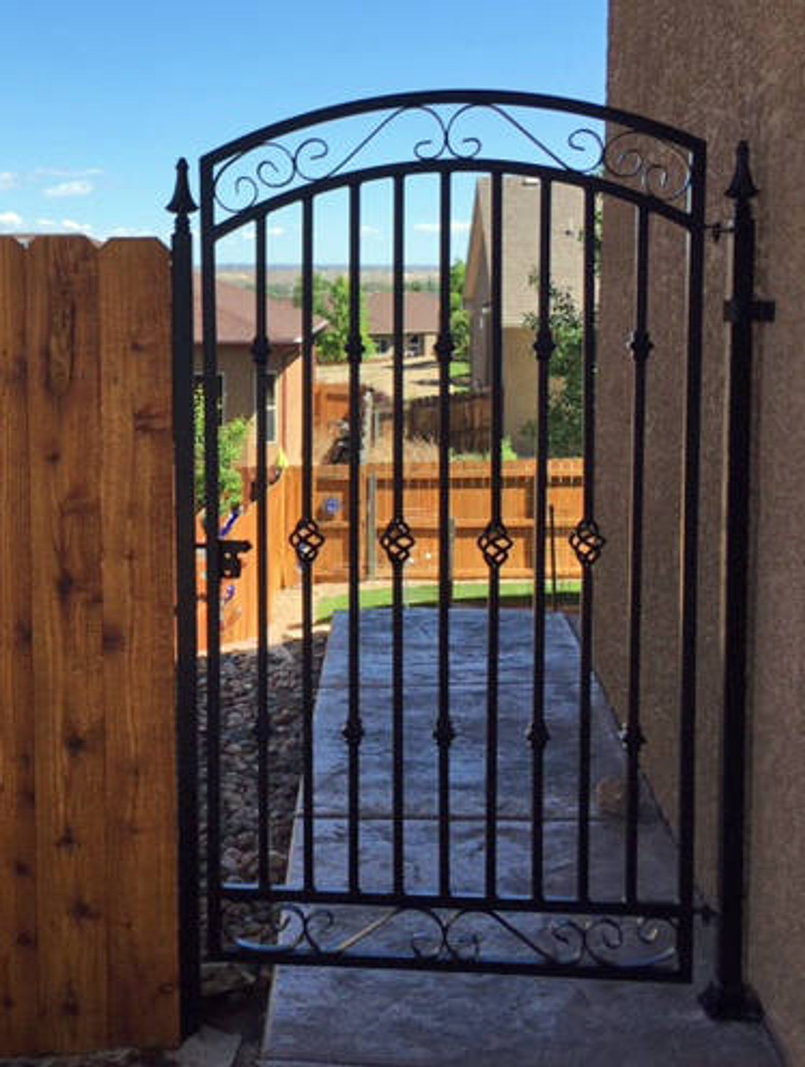 Wrought Iron Gate Designs