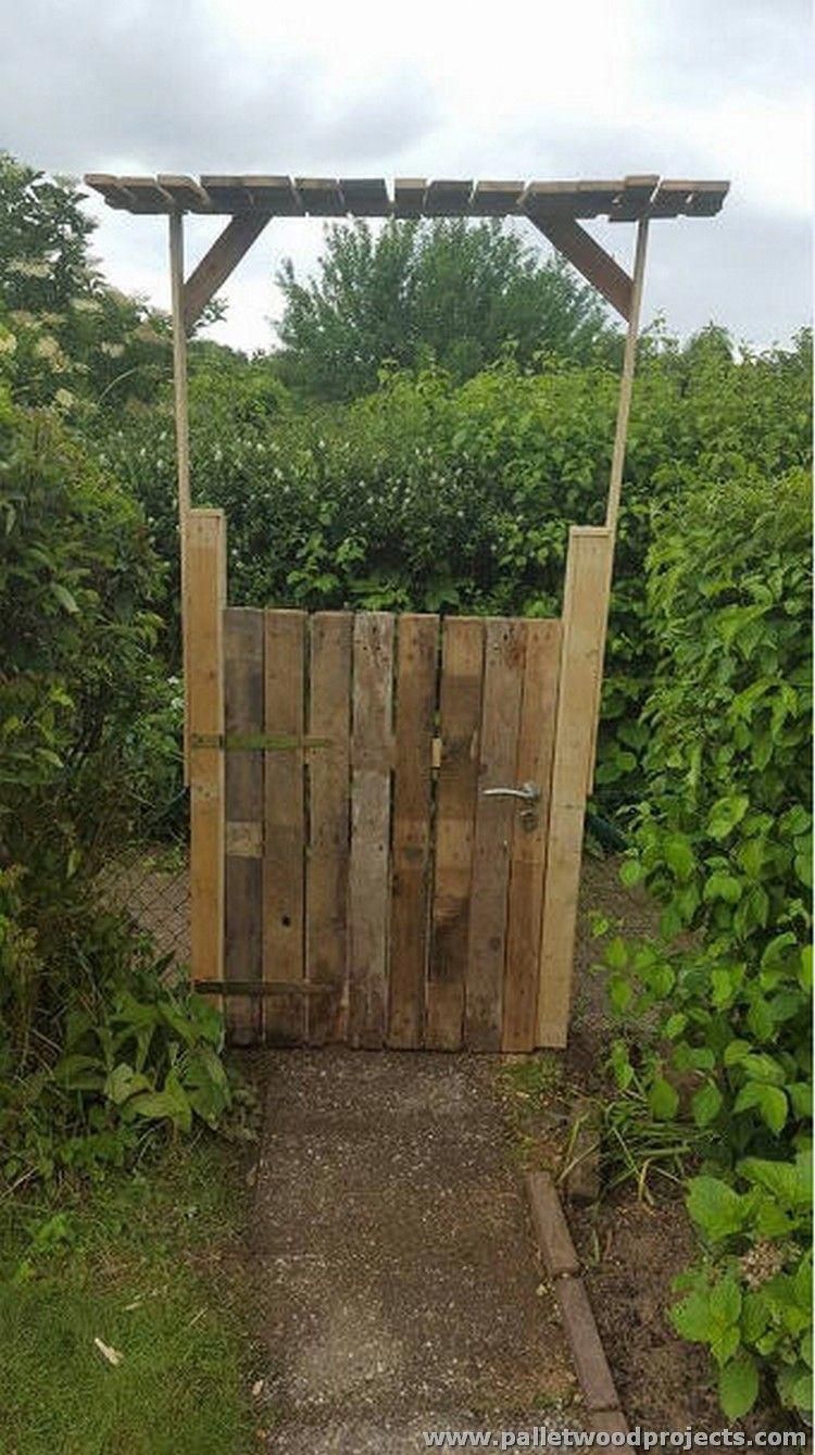 Diy Wooden Pallet Gate Ideas