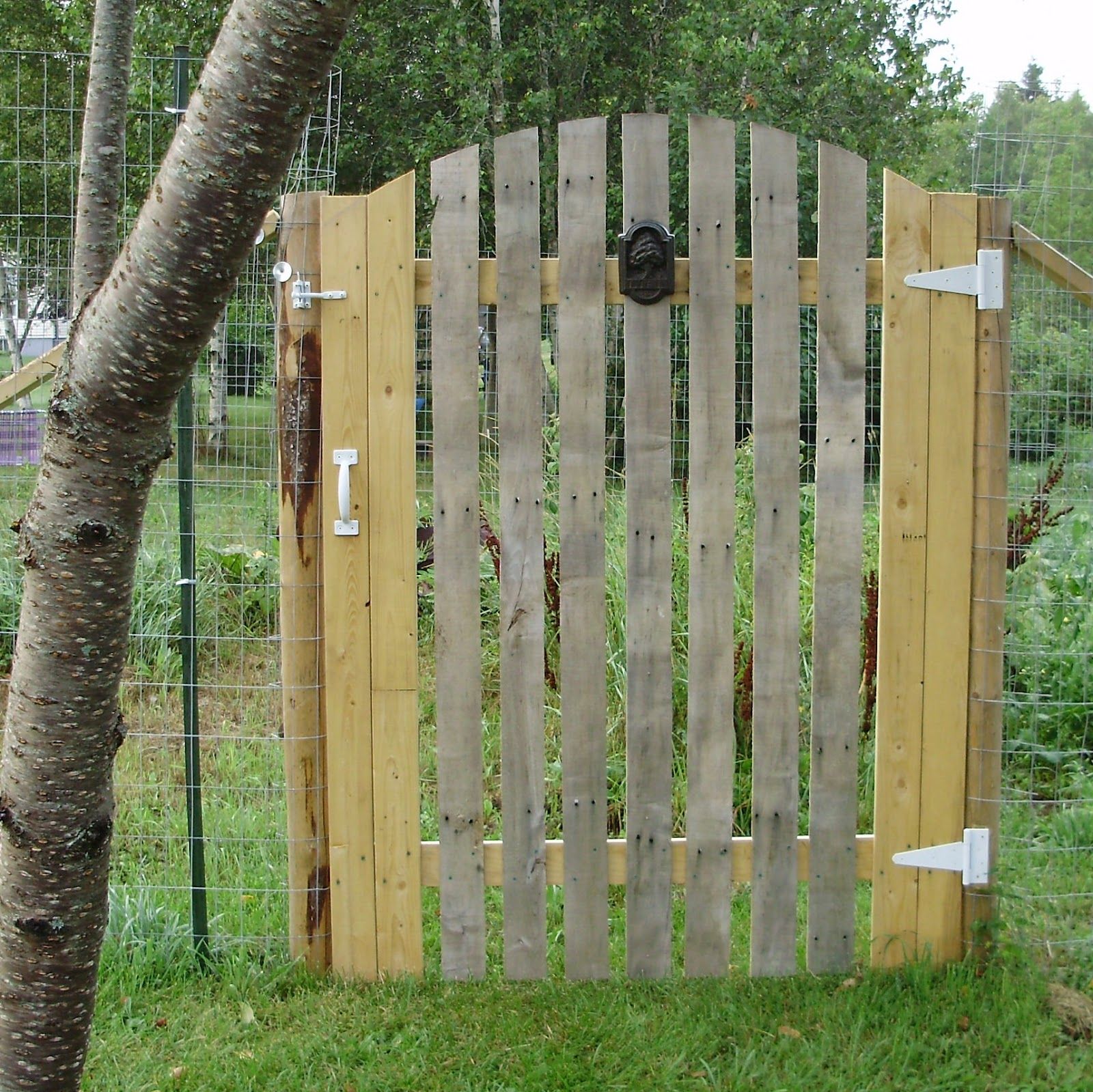 Wooden Pallet Gate Designs