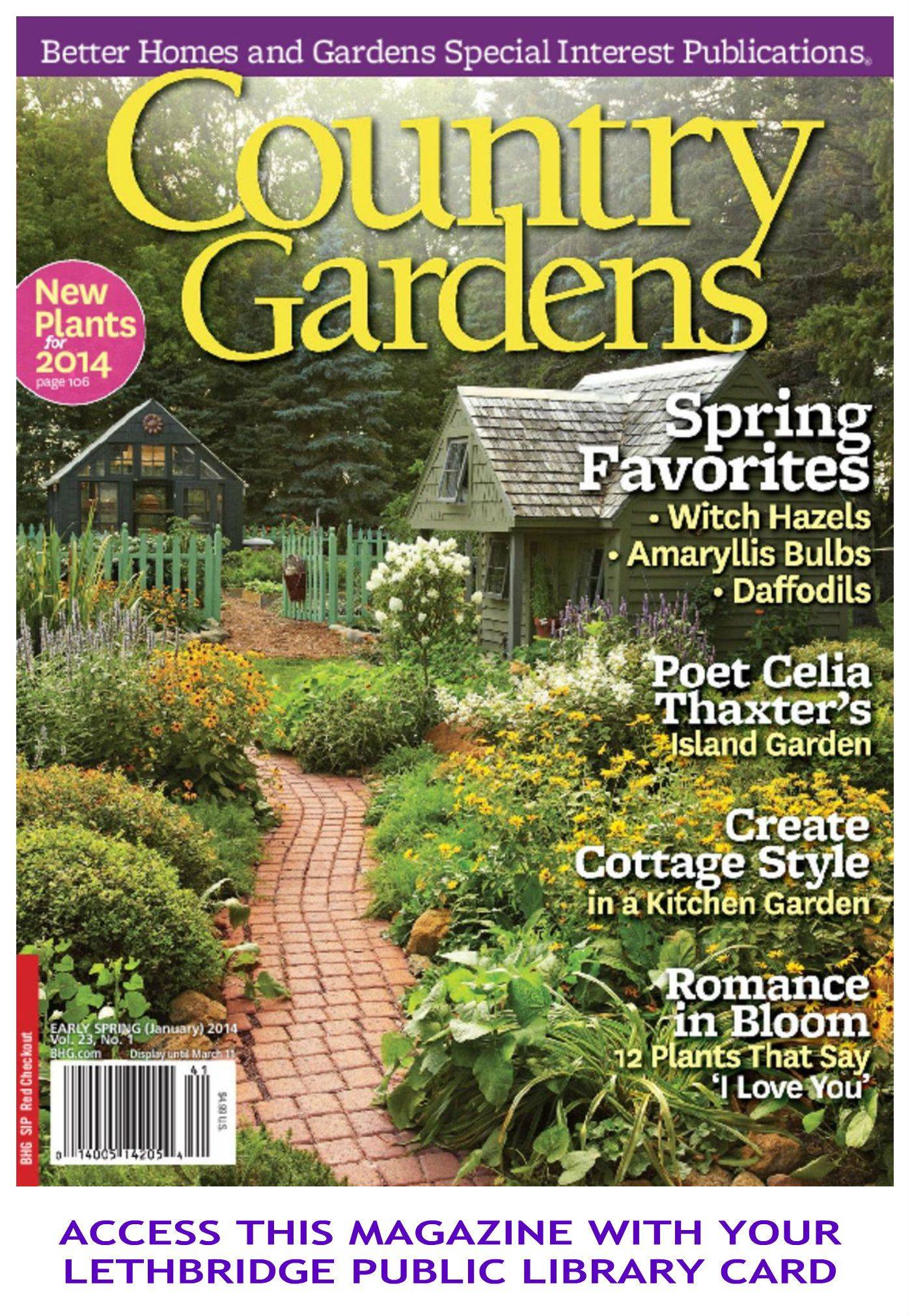 Country Gardens Magazine Discountmagscom