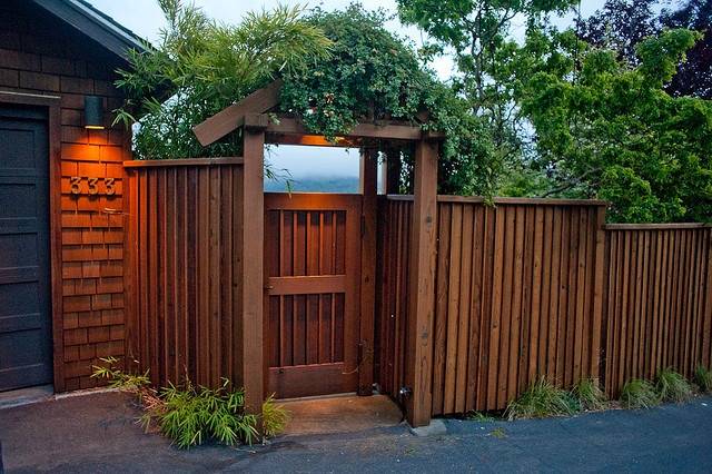 Wooden Entrance Gate