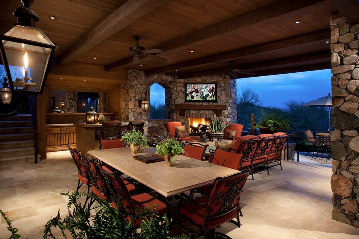 Stunning Stylish Outdoor Living Room Ideas