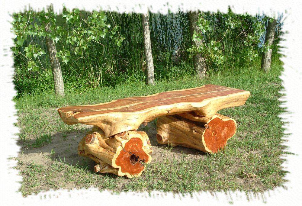 20 Garden Log Furniture Ideas You Cannot Miss SharonSable