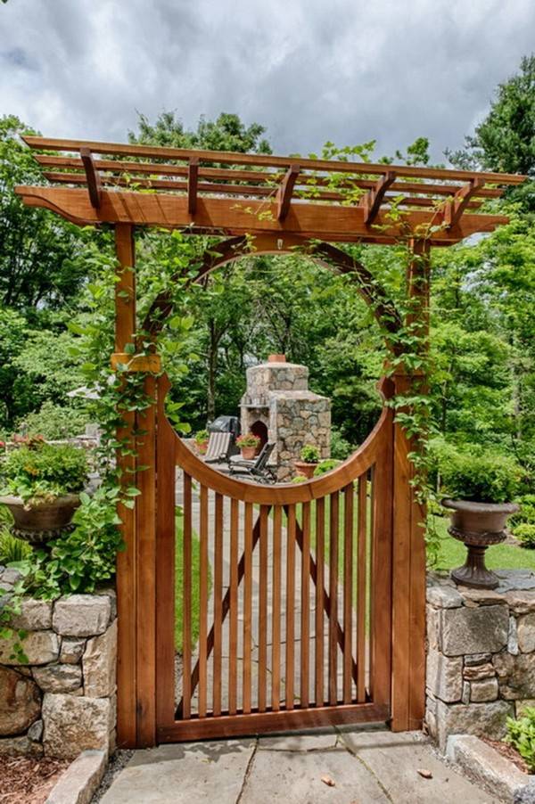 Awesome Garden Fence And Gates Design Ideas Garden Gate Design