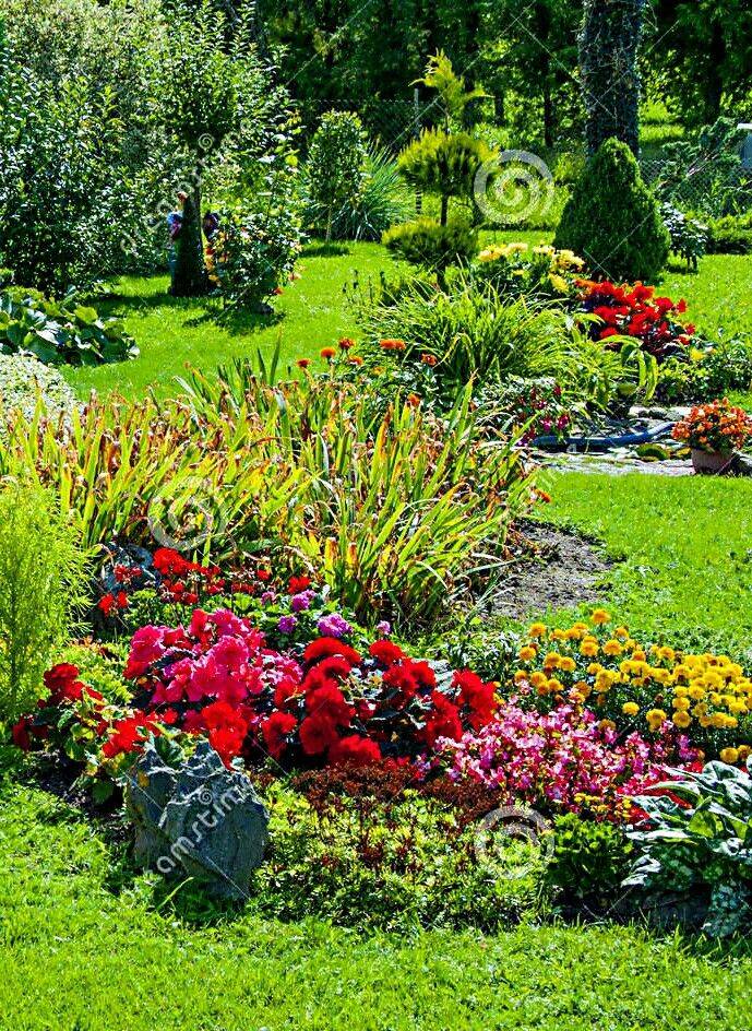 Colorful Spring Flower Garden Jigsaw