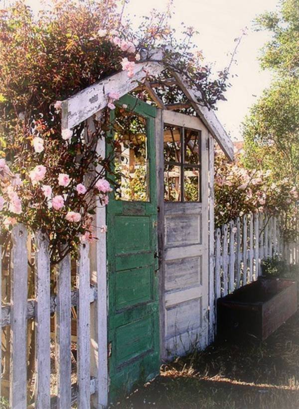 Rustic Garden Gate Idea Garden Doors