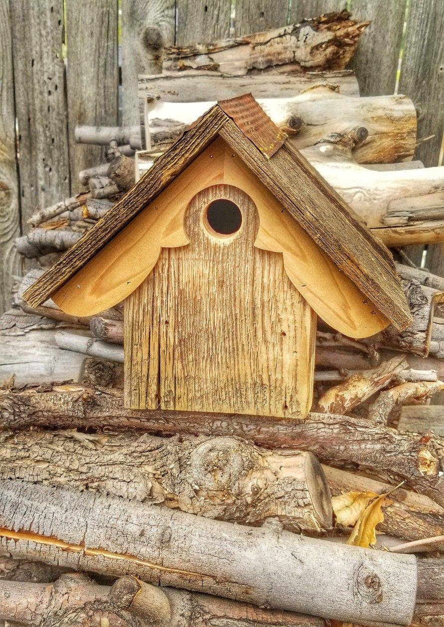 Birdhouses Rustic Old Wood