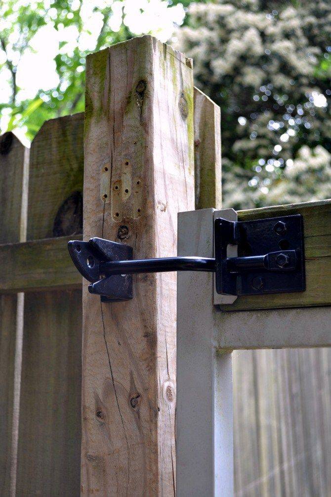 18 Garden Gate Latch Ideas Worth a Look SharonSable