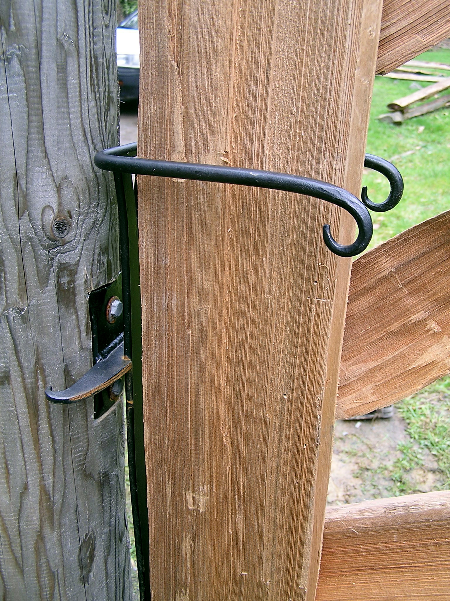 Wooden Gate Latch