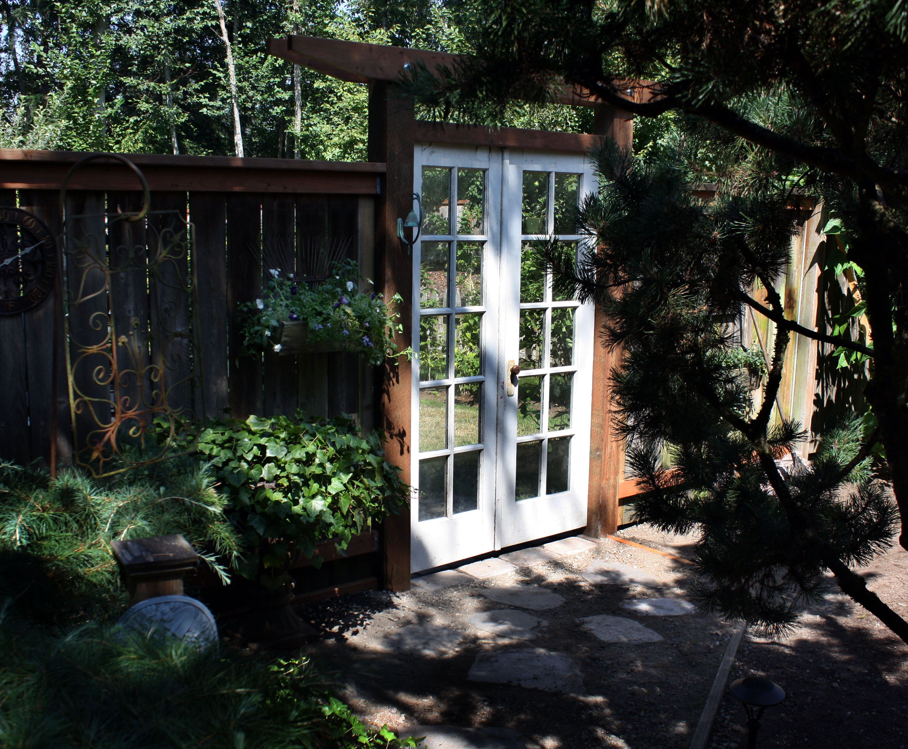 Really Big Metal Country French Garden Arbor Gate