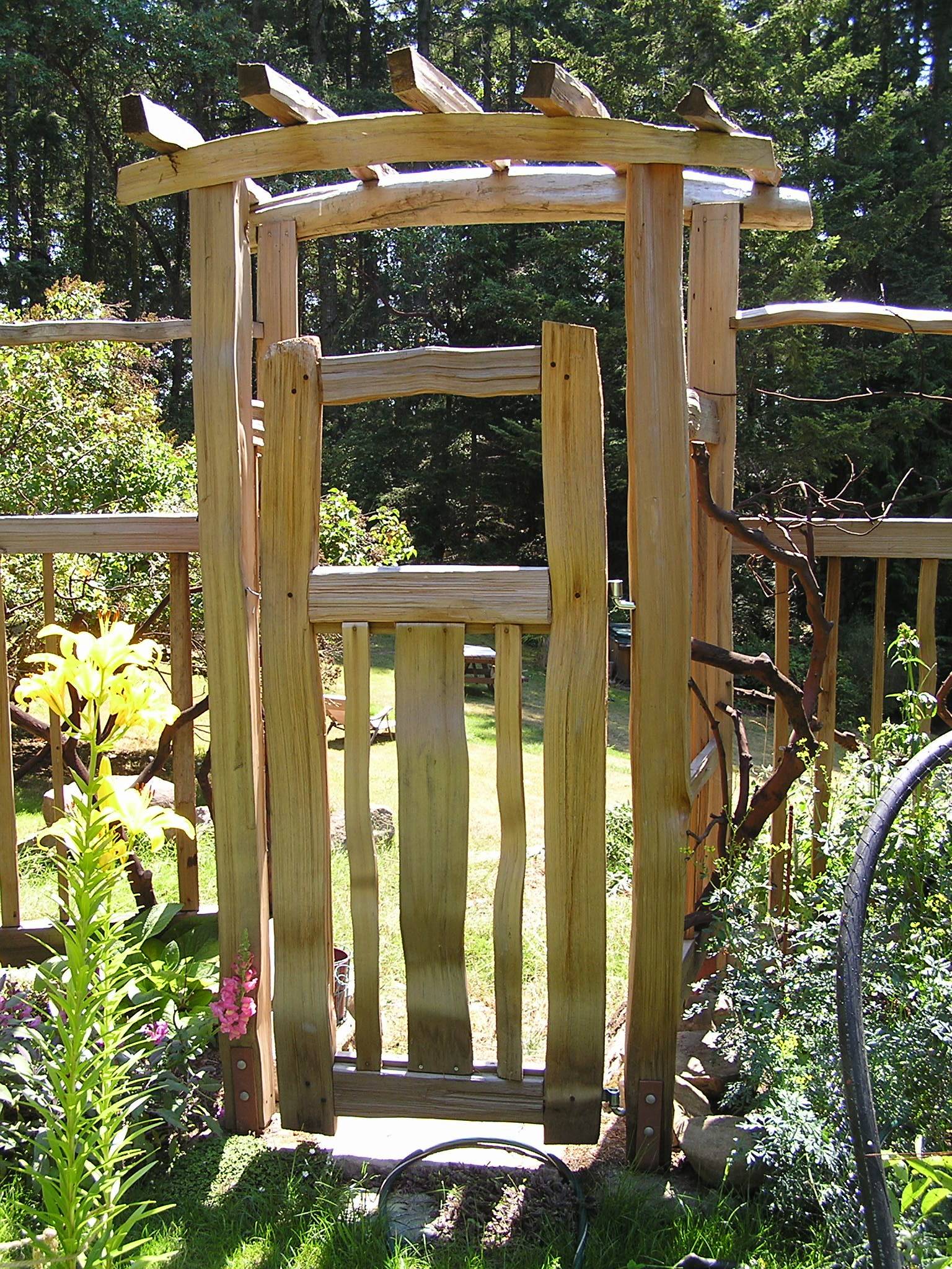 A Beautiful Garden Entrance