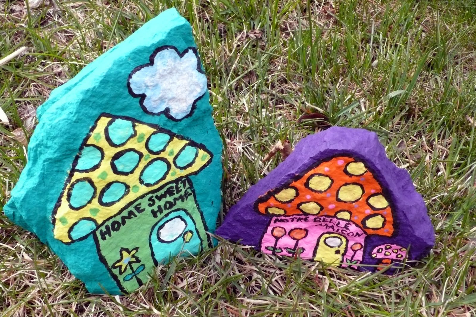Painting Garden Rocks Kit Kraft