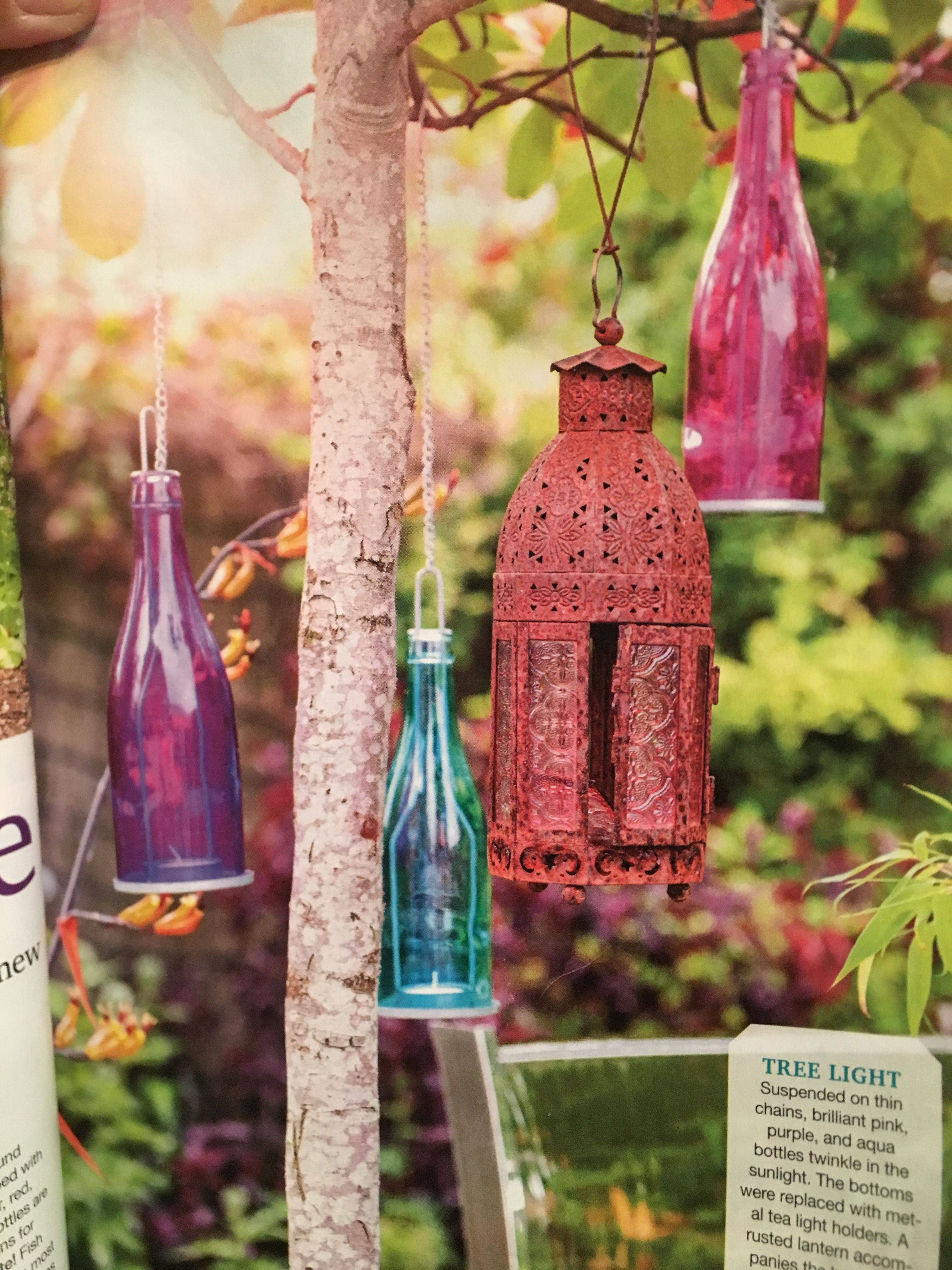 Vertical Bottle Garden
