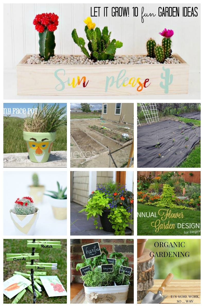 Fun Diy Garden Planter Ideas