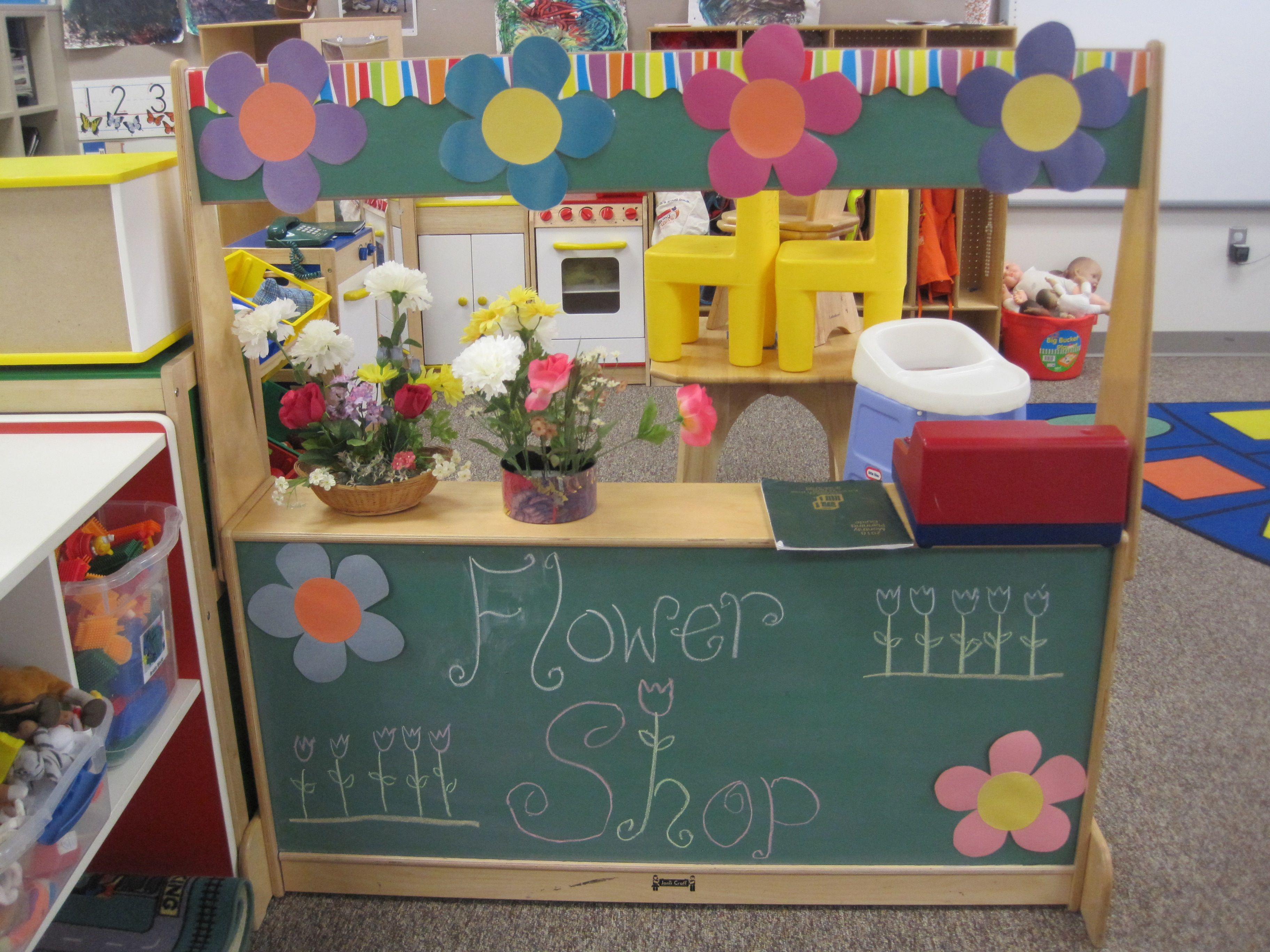 Garden And Flower Shop Dramatic Play Pocket