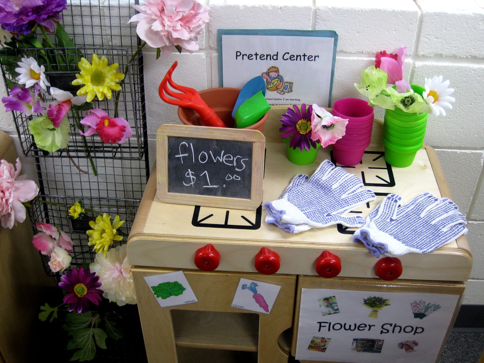 Spring Theme Dramatic Play
