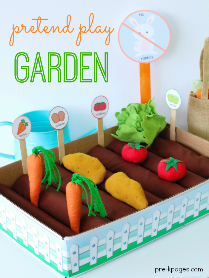 This Fine Motor Garden Pretend Play Activity