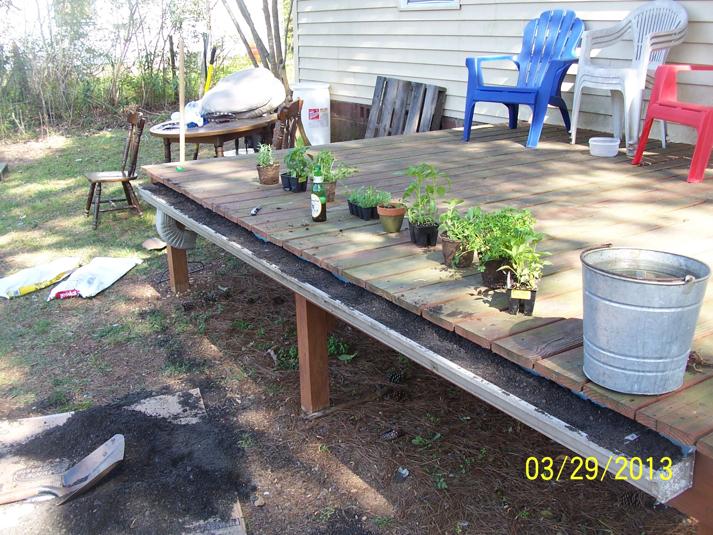 Rain Gutter Plants