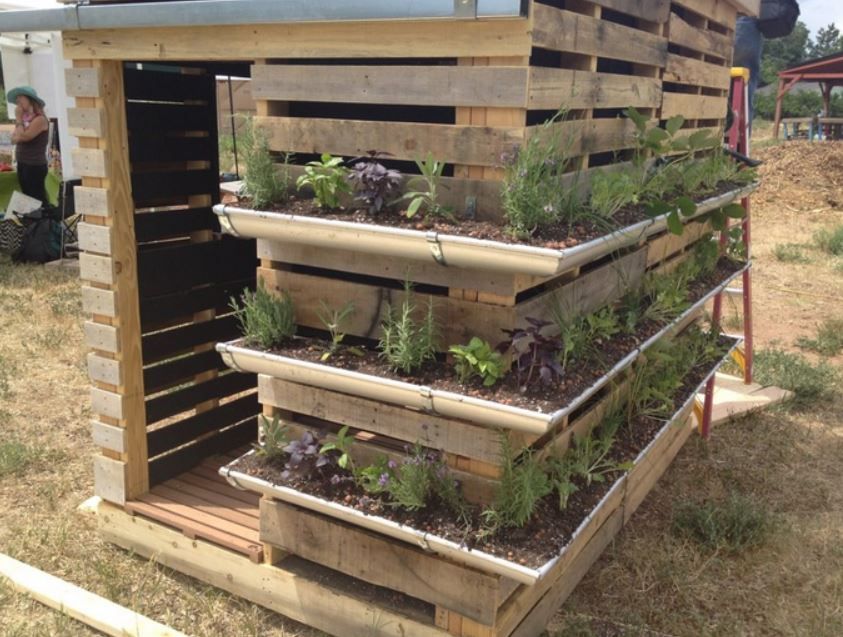 Diy Gutter Gardens