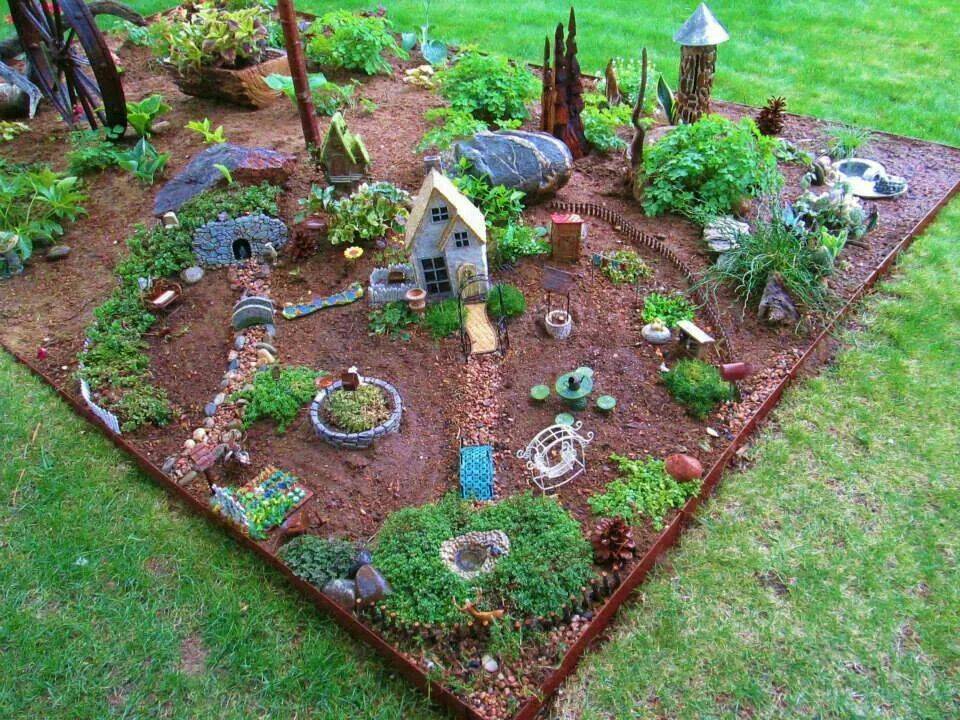 Amazing Backyard Fairy Garden Ideas