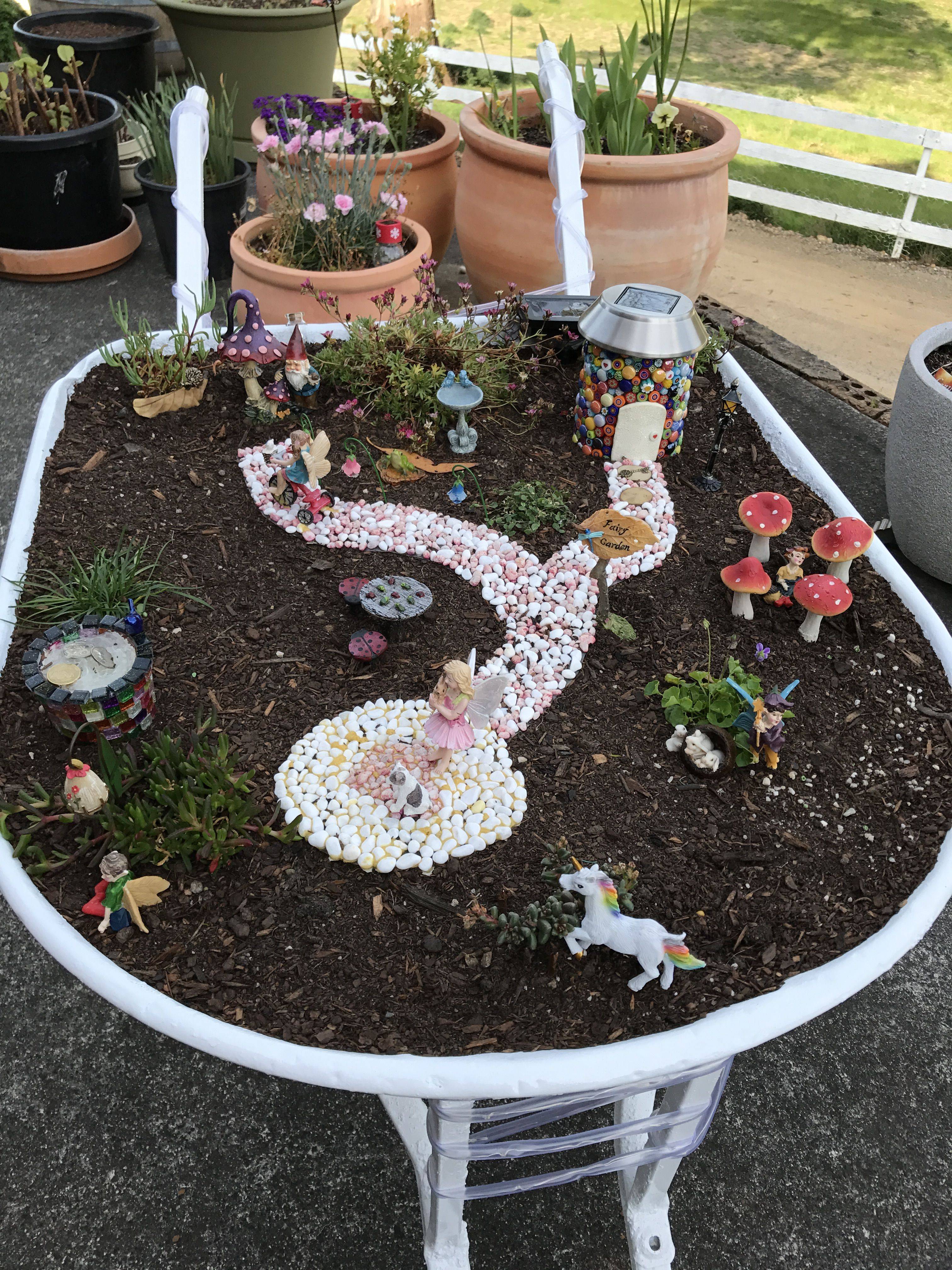 A Lantern Large Fairy Garden