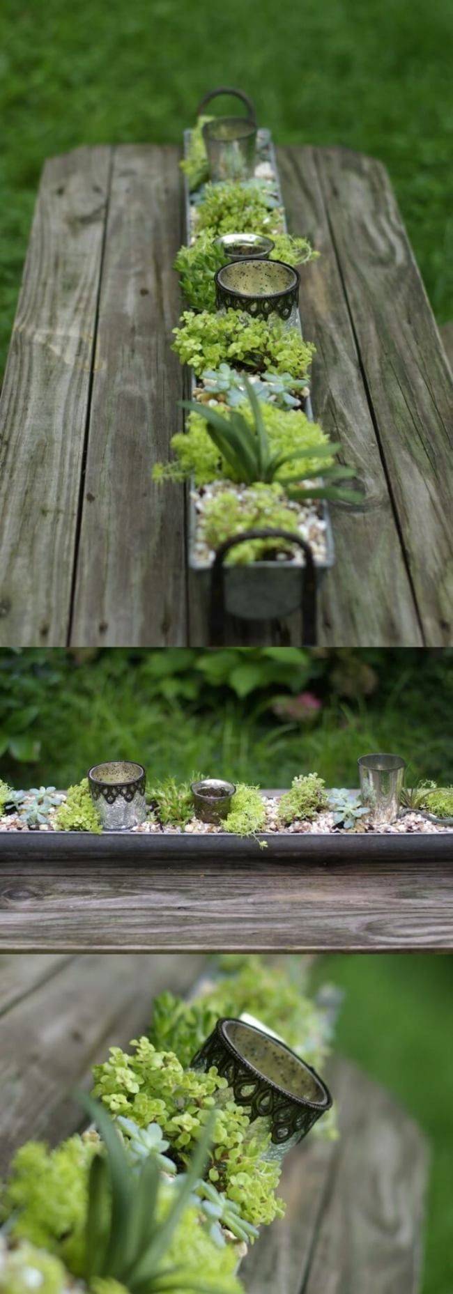 Creative And Innovative Rain Gutter Garden Ideas