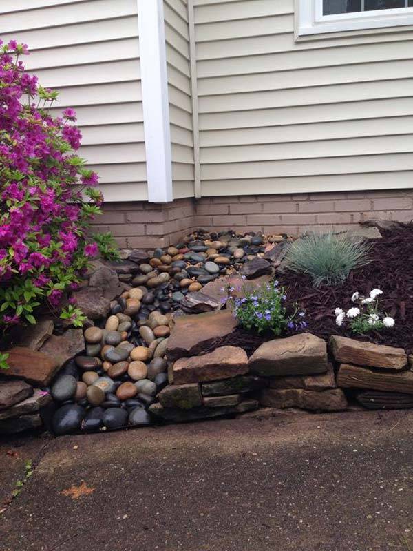 Useful Downspout Landscaping Ideas Downspoutlandscaping