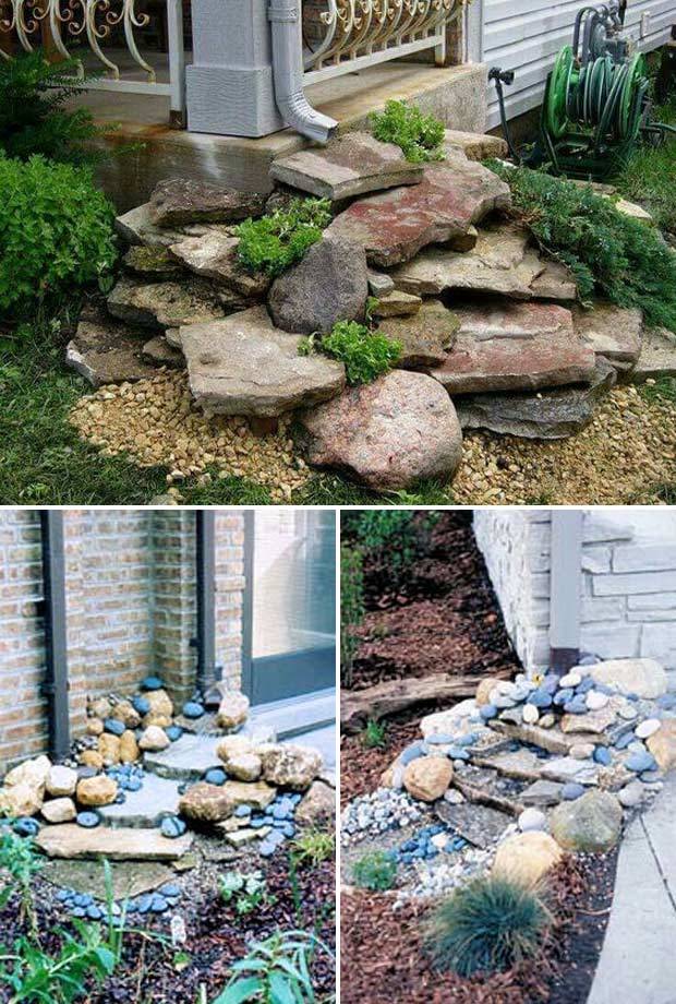 Downspout Garden