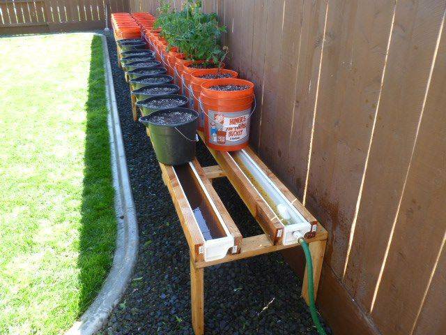 Rain Gutter Grow System Das Konzept Von Larry Hall
