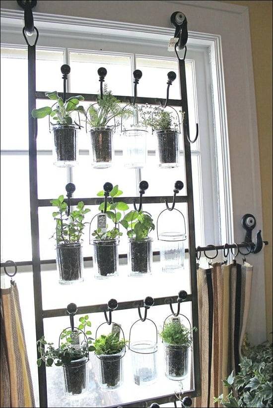 Smart Indoor Hanging Herb Garden Ideas