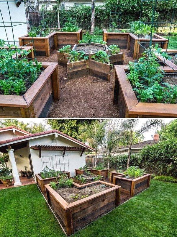 Simple Raised Vegetable Garden Bed Ideas