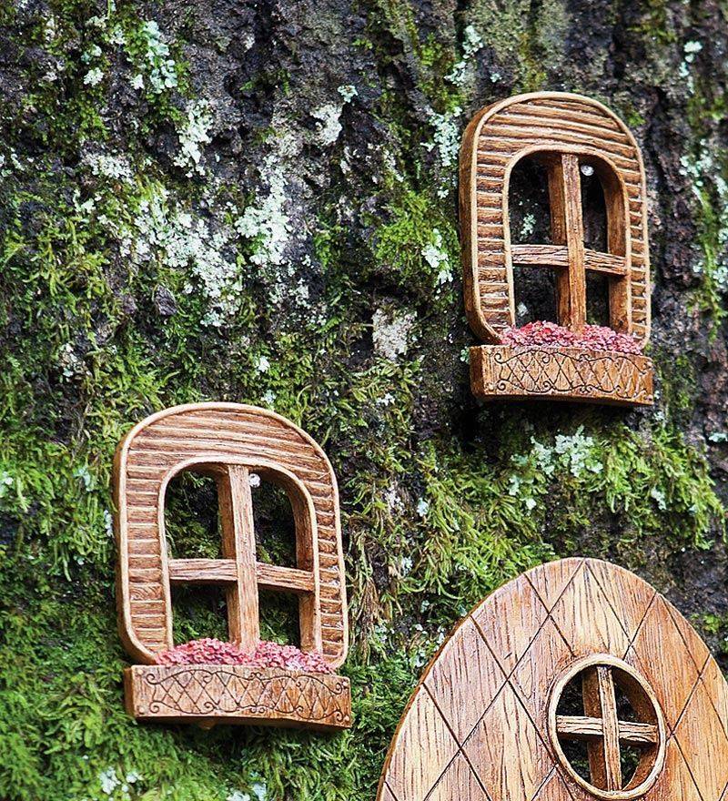 Country Cottage Wooden D Fairy Door Craft Kit