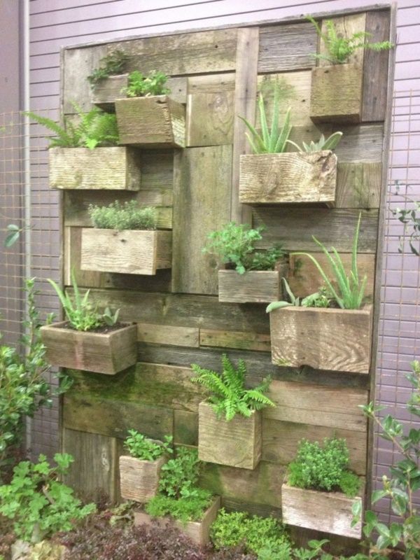 Vertical Garden Planter Wall Idea Pictures