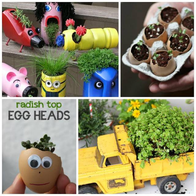 Fun Spring Garden Crafts