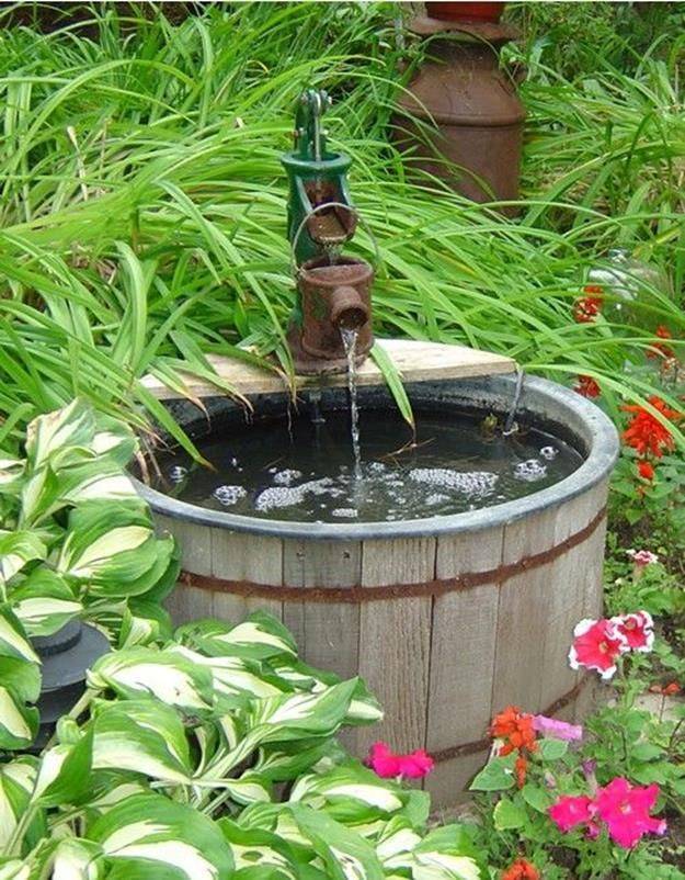 Amazing And Unique Backyard Fountains
