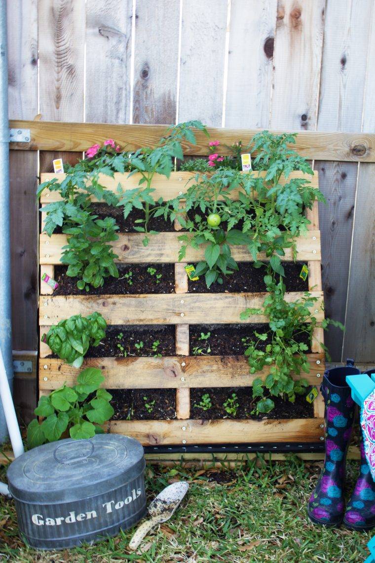 23 Vertical Pallet Vegetable Garden Ideas You Should Look SharonSable