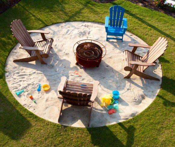 Sandpit Outdoor Decor