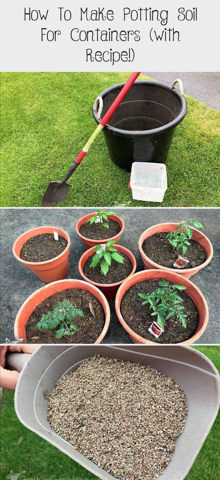 Homemade Potting Mix Recipes