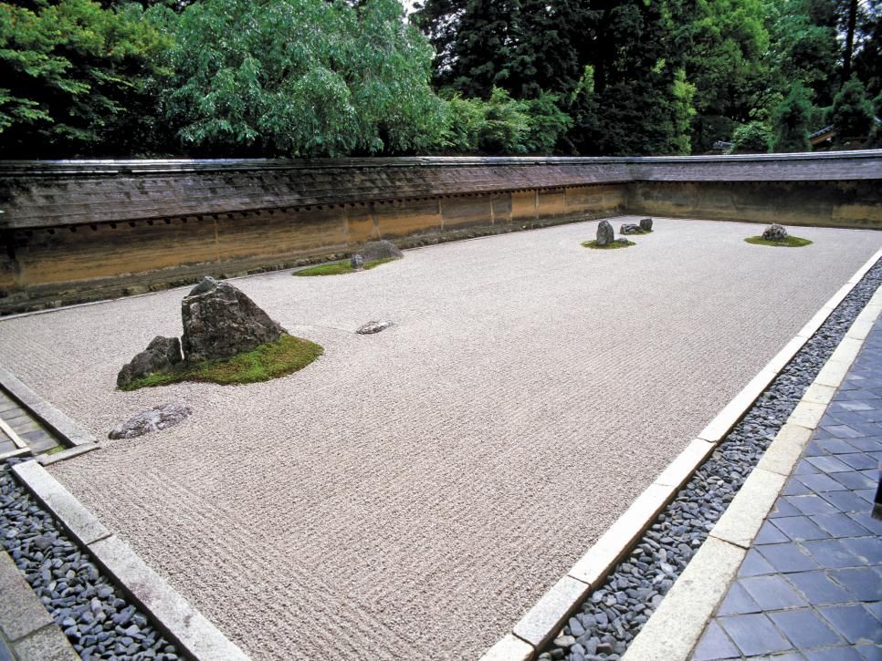 Ryoanji Rock Garden Myriaddesigns