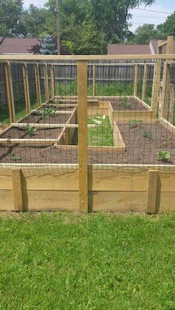 Cinder Block Raised Garden Bed