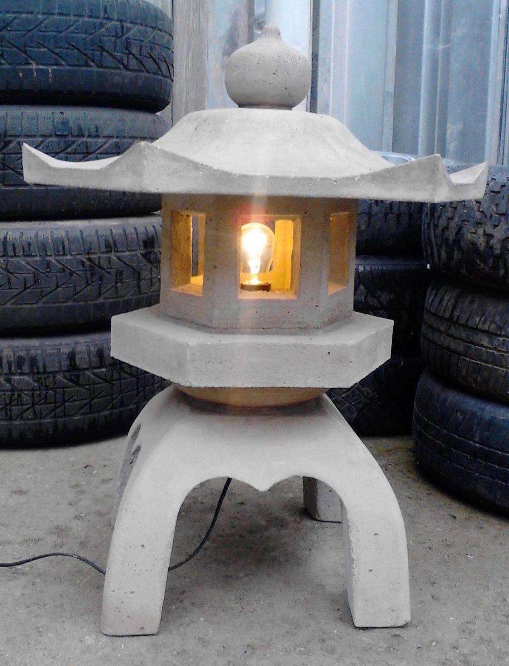 Japanese Wood Google Wooden Lanterns