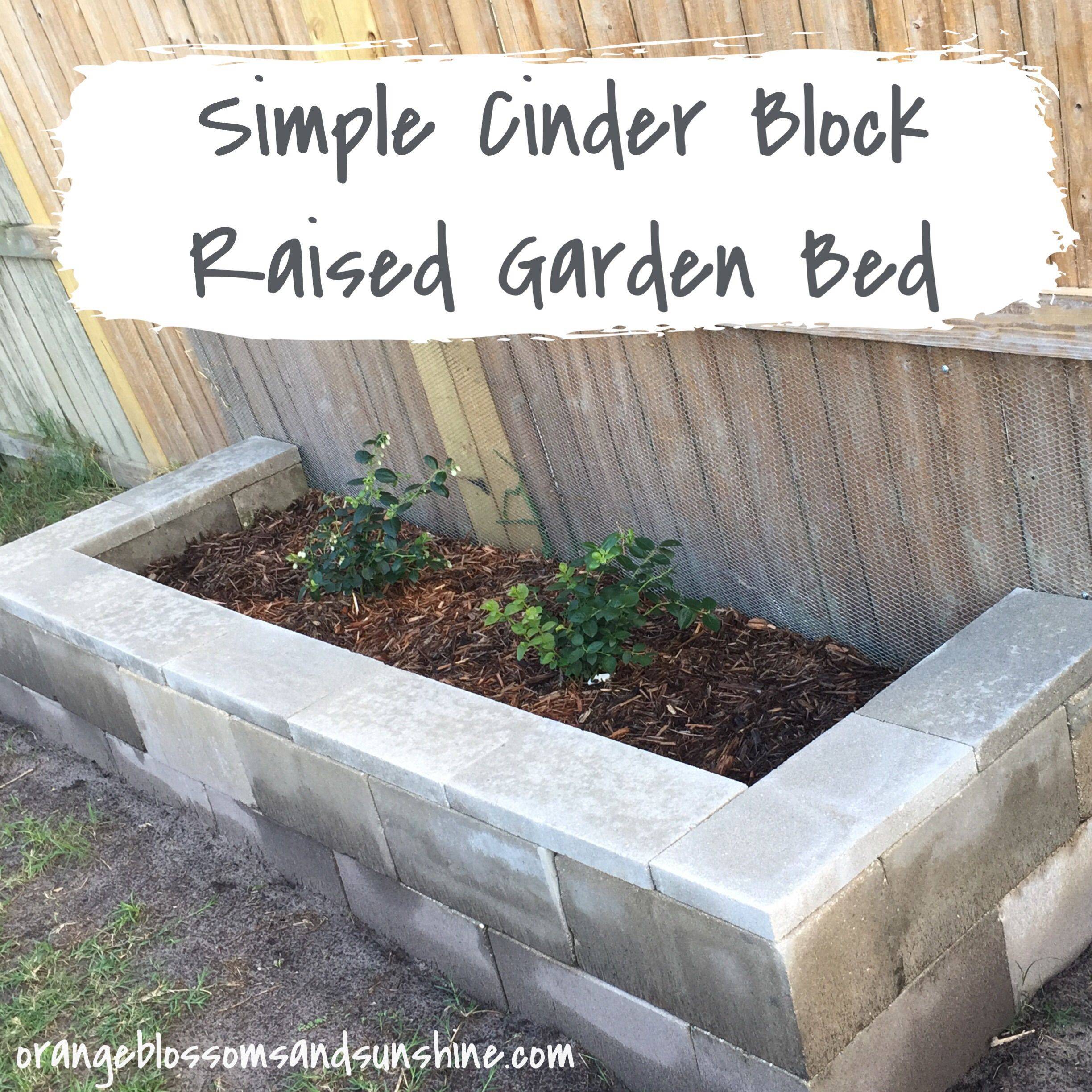 Concrete Block Raised Garden Bed Ideas Photograph