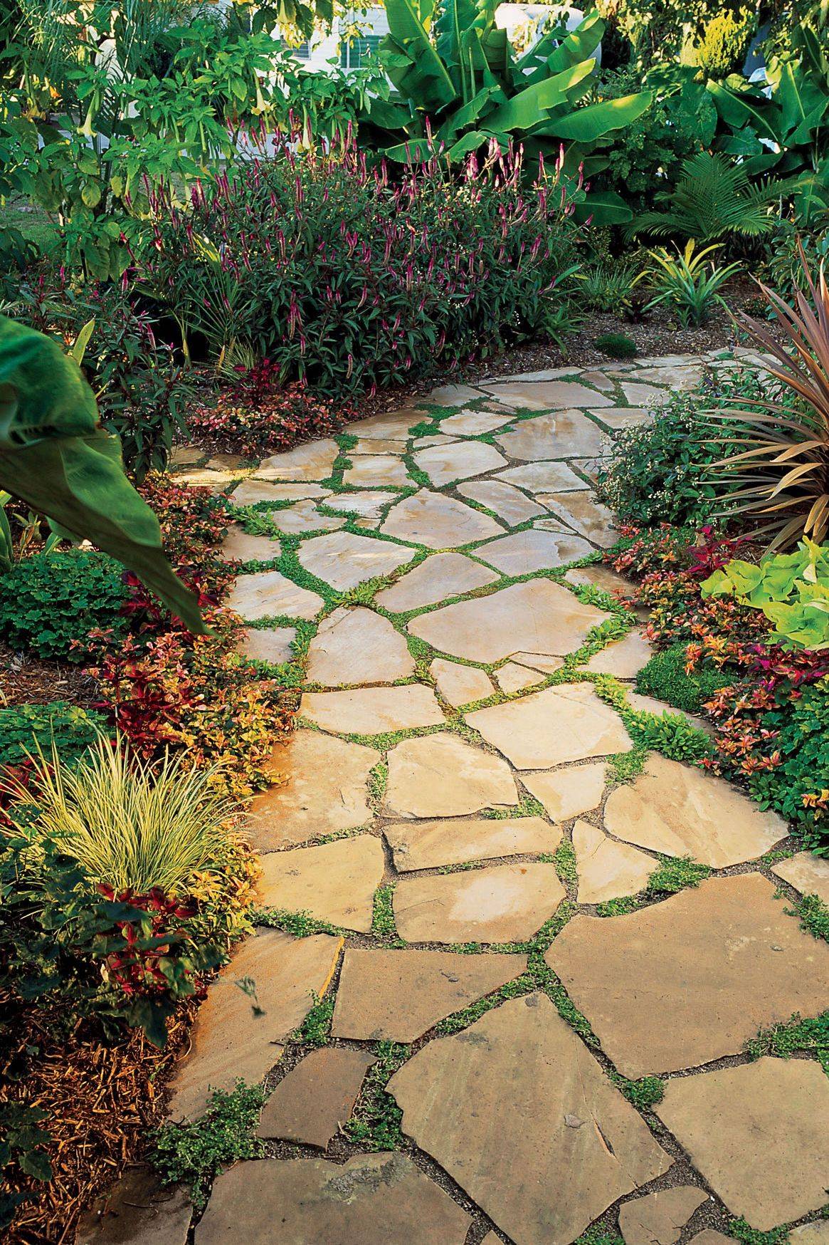 Smallgarden Flagstone Borders