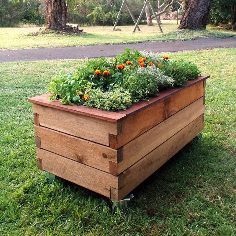 Flowerbed Wheel Diy Flower Pots