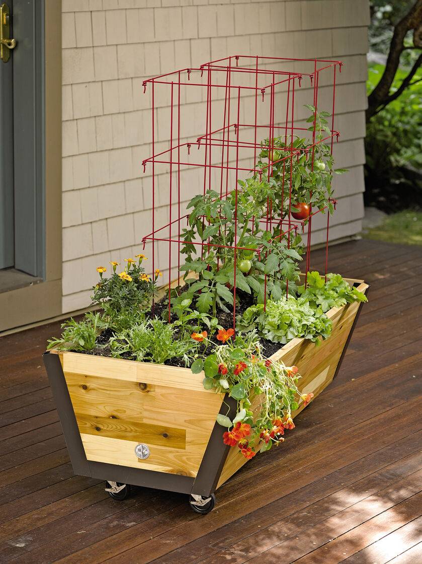 19 Garden Planters On Wheels Ideas To Consider SharonSable