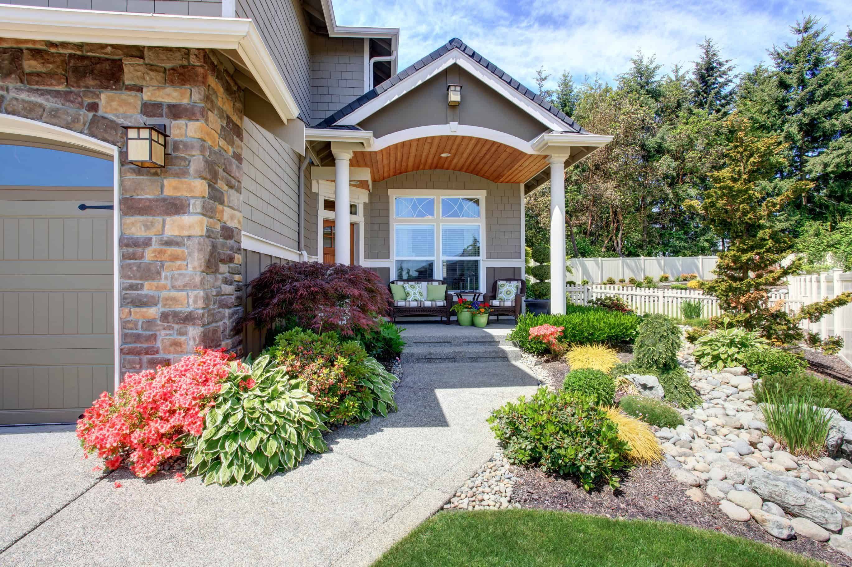 Front Landscaping Curb Appeal
