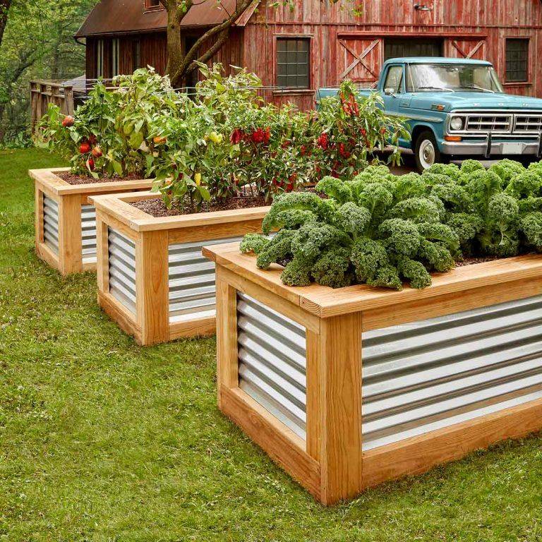 20 Raised Garden Bed Metal Roofing Ideas Worth a Look SharonSable