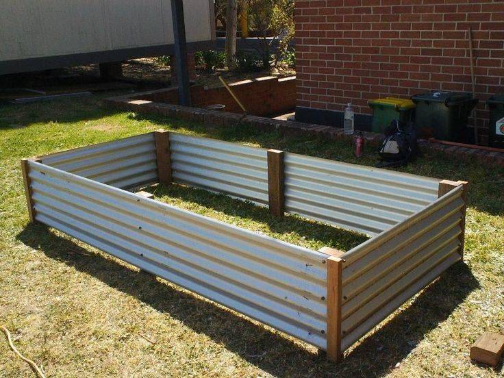 Wonderful Pics Raised Garden Bed Tin Ideas